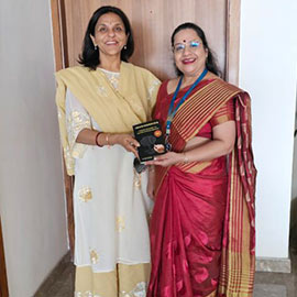 Book launch with Dr. Sangeeta Reddy